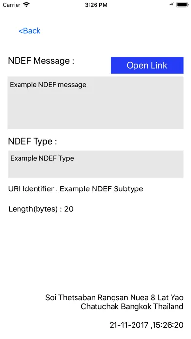 Capturas de pantalla de NFC Connect